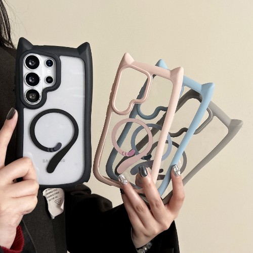 Custodia orecchie gatto 3d - orecchie,