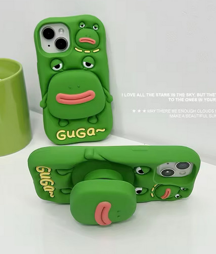 Cute big mouth frog - cute,
