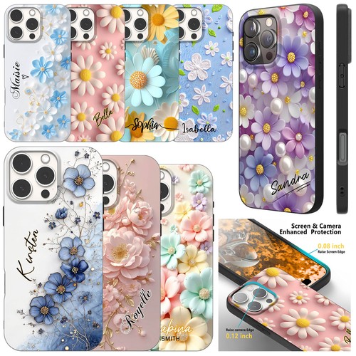 Cover opaca impasto fiore - cover, 3d