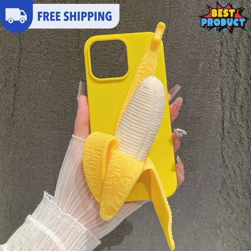 Custodia telefono banana - custodia,